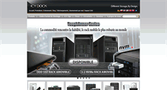 Desktop Screenshot of icydock.fr